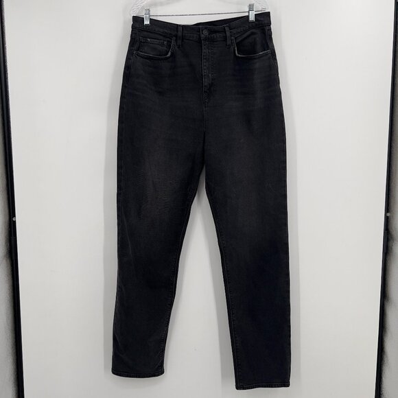 Hudson Jeans Los Angeles Elly Taper Black Denim Jeans Men’s Size 32 - Picture 1 of 12